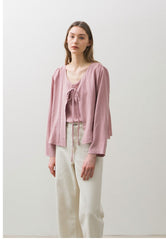 Lightweight Linen Camisole Top with V-Neckline and Adjustable Spaghetti Straps for Summer Comfort