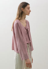 High-Waisted Wide-Leg Linen Pants with Raw Hem and Tailored Seams for Effortless Chic Style