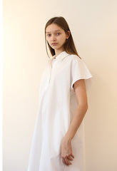 Sleeveless Linen Midi Dress with Wide Straps and Flared Silhouette for Effortless Style