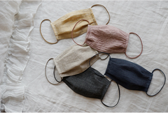 Mascarilla facial de lino