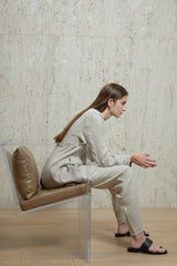 High-Waisted Wide-Leg Linen Pants for Women with Tailored Fit and Comfortable Breathability