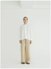 Wide-Leg Cropped Linen Pants for Women – Breathable Lightweight Summer Trousers
