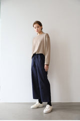 High-Waisted Wide Leg Linen Pants for Women – Relaxed Fit, Breathable Summer Trousers