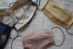 Mascarilla facial de lino