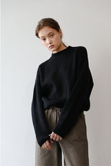 Wide-Leg Linen Pants with Elastic Waist and Drawstring | Breathable High-Rise Trousers