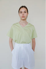 High-Waisted Tailored Linen Shorts for Women with Flattering Fit and Breathable Summer Comfort