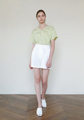 High-Waisted Tailored Linen Shorts for Women with Flattering Fit and Breathable Summer Comfort