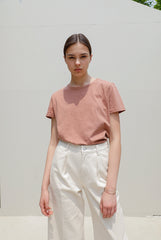 High-Waisted Wide-Leg Linen Pants for Women with Raw Hem and Tailored Fit