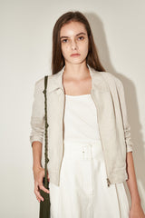 High-Rise Pleated Linen Shorts for Women with Belted Waist and Tailored Summer Fit