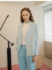 Relaxed Fit Women's Linen Pants - Elastic Waist Tapered Linen Trousers With Ankle Cuff Detail