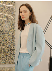 Relaxed Fit Women's Linen Pants - Elastic Waist Tapered Linen Trousers With Ankle Cuff Detail