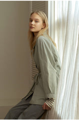 High-Waisted Straight-Leg Linen Pants with Tailored Fit and Comfortable Breathable Fabric