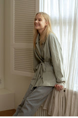 High-Waisted Straight-Leg Linen Pants with Tailored Fit and Comfortable Breathable Fabric