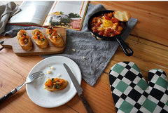 Servilleta de lino y algodón