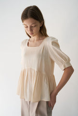 Cropped Wide-Leg Linen Pants with Pleated Front and High Waist for Effortless Elegance