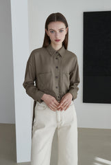 High-Waisted Wide Leg Linen Pants for Women – Breathable Fabric with Tailored Fit and Clean Hem