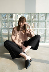 High-Waisted Wide Leg Linen Pants for Women with Tailored Fit and Structured Silhouette