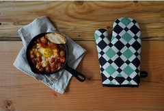 Servilleta de lino y algodón