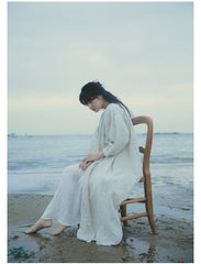 Hailey Linen Trench Coat