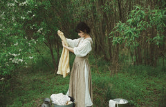 Jeannette Linen Cotton Apron