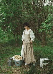 Jeannette Linen Cotton Apron