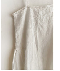 Pantalones de algodón y lino Suri