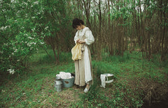 Jeannette Linen Cotton Apron