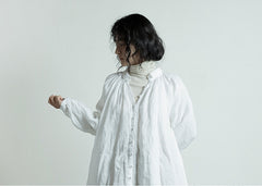 Camisa de manga larga Patricia de lino y algodón