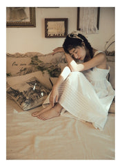 Antonia Linen Cotton Maxi Slip Dress