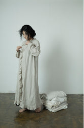 Grace Linen Cotton Loose Fit Maxi Dress