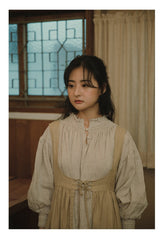 Evelyn Linen Cotton Maxi Vest