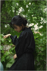 Elsa Linen Cotton Maxi Dress