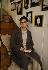 Bata de lino y algodón de Minnie