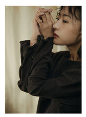 Vestido largo Katherine de lino y algodón