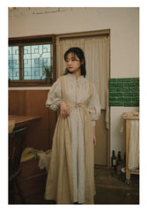 Evelyn Linen Cotton Maxi Vest