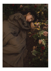 Vestido sin mangas de lino y algodón Frances