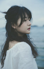 Agnes Long Sleeve Linen Cotton Dress