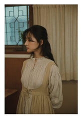 Evelyn Linen Cotton Maxi Vest