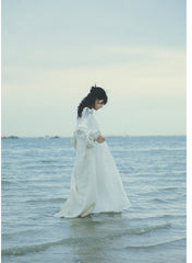 Hailey Linen Trench Coat