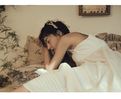 Antonia Linen Cotton Maxi Slip Dress