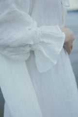 Agnes Long Sleeve Linen Cotton Dress