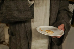 Bata de lino y algodón de Minnie