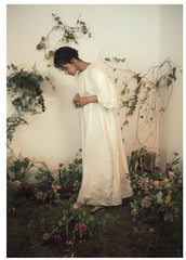 April Linen Cotton Maxi Dress