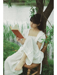 Pantalones de algodón y lino Suri