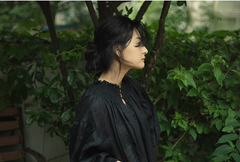 Elsa Linen Cotton Maxi Dress