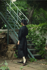 Elsa Linen Cotton Maxi Dress