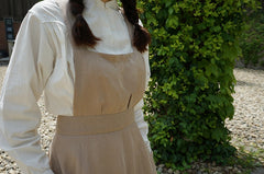 Vestido estilo pichi de lino y algodón Hannah