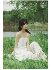 Camisola de lino y algodón Suri