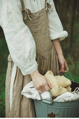 Jeannette Linen Cotton Apron