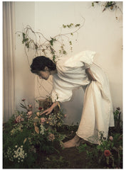 April Linen Cotton Maxi Dress